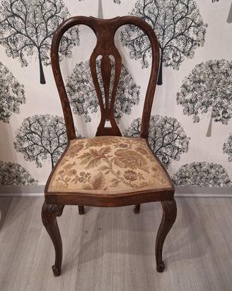 sedia Chippendale vintage 