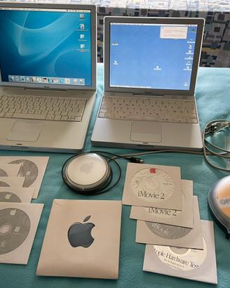 Lotto 2 Apple ibook g3 M6497 e A1007.