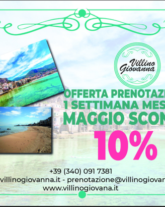 Villino a Trabia a 200 MT dal mare