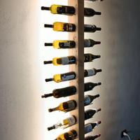 Porta bottiglie il legno