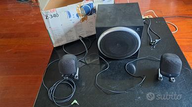 impianto stereofonico Logitech Z-340