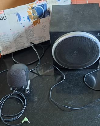 impianto stereofonico Logitech Z-340