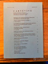 Cartevive. Bollettino dell’archivio Pezzolini