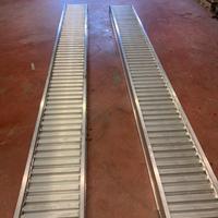 Rampe in alluminio lunghezza 4m
