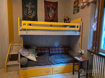 Blocco letto soppalco
