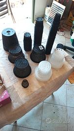 Lotto di vasi a rete  per idroponica