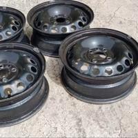 4 cerchi ferro qubo fiorino panda 500 15 ft002128