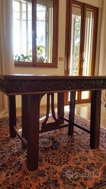 Tavolo + sedie stile liberty