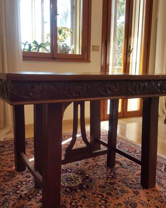Tavolo + sedie stile liberty