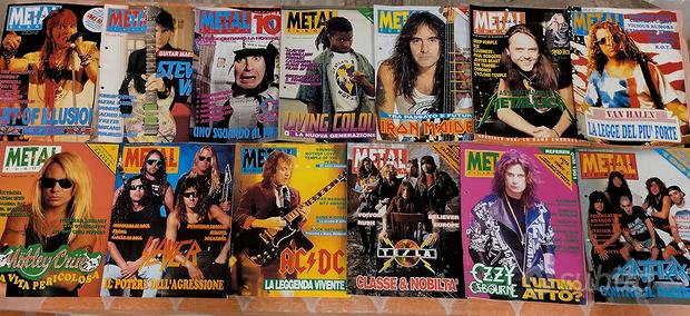 Metal riviste da collezione