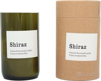 Candela in cera al profumo di vino