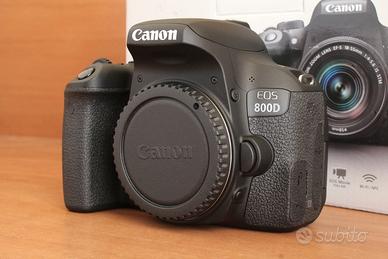 Canon EOS 800D NUOVA 1.500 Scatti corpo