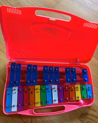 Glockenspiel o xilofono