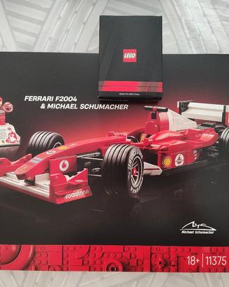Lego FERRARI F1 F2004 Michael Schumacher - NUOVO 