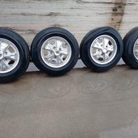 Cerchi lega vintage Momo 13" Ro 80 NSU BMW ecc