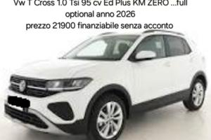 Volkswagen T-Cross 1.0 TSI Edition Plus cerdhi da 