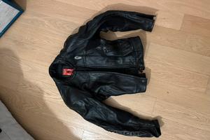 Tuta divisibile in pelle