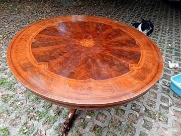 tavolo rotondo inglese fine '800