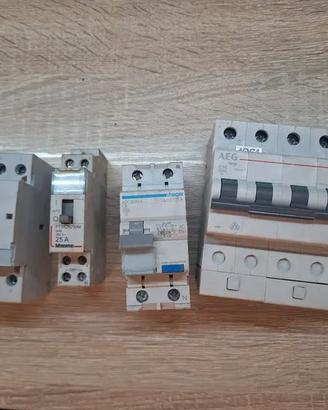 Lotto Salvavita differenziale c16 aeg hager bticin