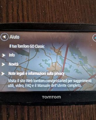 navigatore Tom Tom go classic
