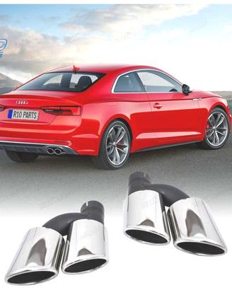 TERMINALI SCARICO AUDI LOOK S