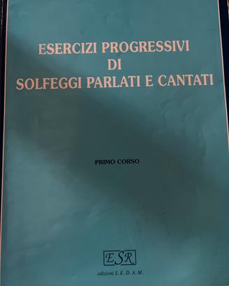 Esercizi progressivi di solfeggi parlati e cantati