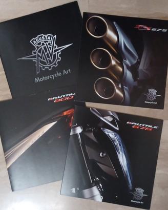 3 cataloghi/depliant/brochure MV AGUSTA