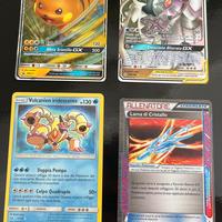 Carte Pokemon rare e GX - Lotto 7