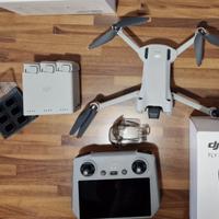 dji mini 3 pr  + RC + fly more combo + nd