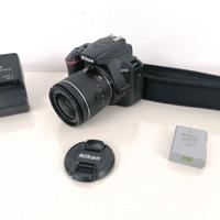 Nikon d3500 Bluetooth Video FULL HD PARI AL NUOVO