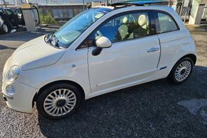 Fiat 500 Lounge 1.2 - 2009 - tetto apribile -