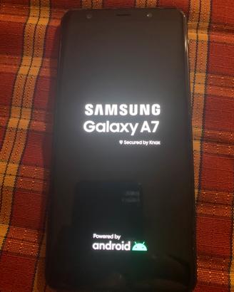 Samsung galaxy A7 (2018) colore nero