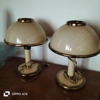 3 lampade fabbian vetro murano anni 60 vintage
