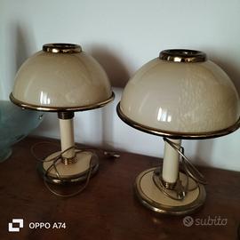 3 lampade fabbian vetro murano anni 60 vintage