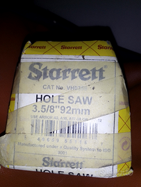 Fresa tazza Starrett mm 92