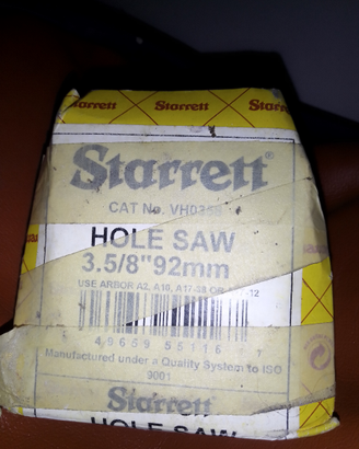 Fresa tazza Starrett mm 92
