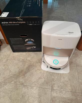 Robot lavapavimenti MOVA V50 ultra complete
