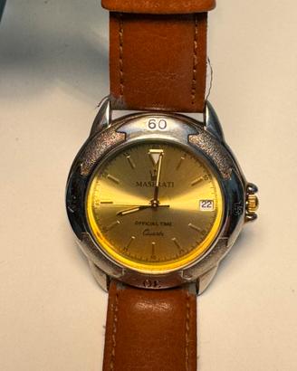 Orologio Maserati Vintage "Official Time"