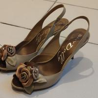 Scarpe Décolleté Da Donna Cerimonia Tacco Elegante