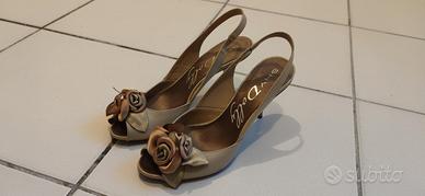 Scarpe Décolleté Da Donna Cerimonia Tacco Elegante