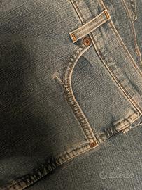 Jeans corto uomo taglia W 40 L 36