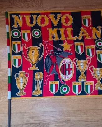 Bandiera Nuovo Milan vintage 1979 decimo scudetto