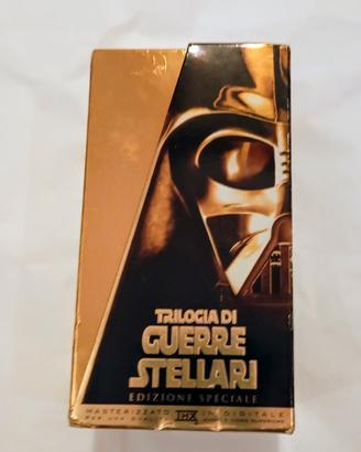 vhs "trilogia guerre stellari" edizione speciale