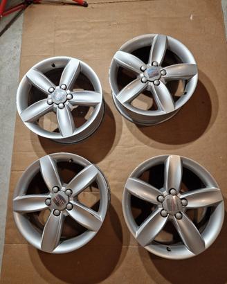 cerchi in lega 17" originali seat leon