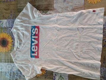 T-shirt Levi's Bianca Logo Unisex