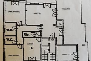 Appartamento con ampio terrazzo Catona centro