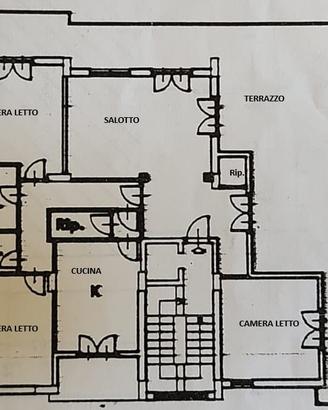 Appartamento con ampio terrazzo Catona centro