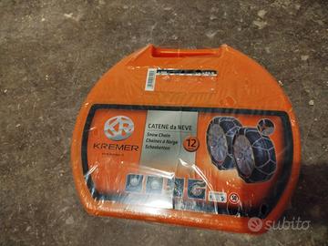 Catene da neve 12mm nuove gruppo 24.5