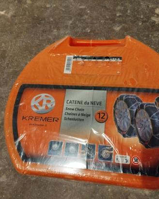 Catene da neve 12mm nuove gruppo 24.5