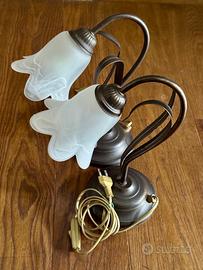 Abatjour / 2  lampada da comodino/ abat-jour